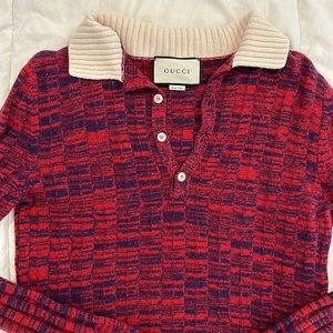 Gucci Men’s long sleeve Polo
